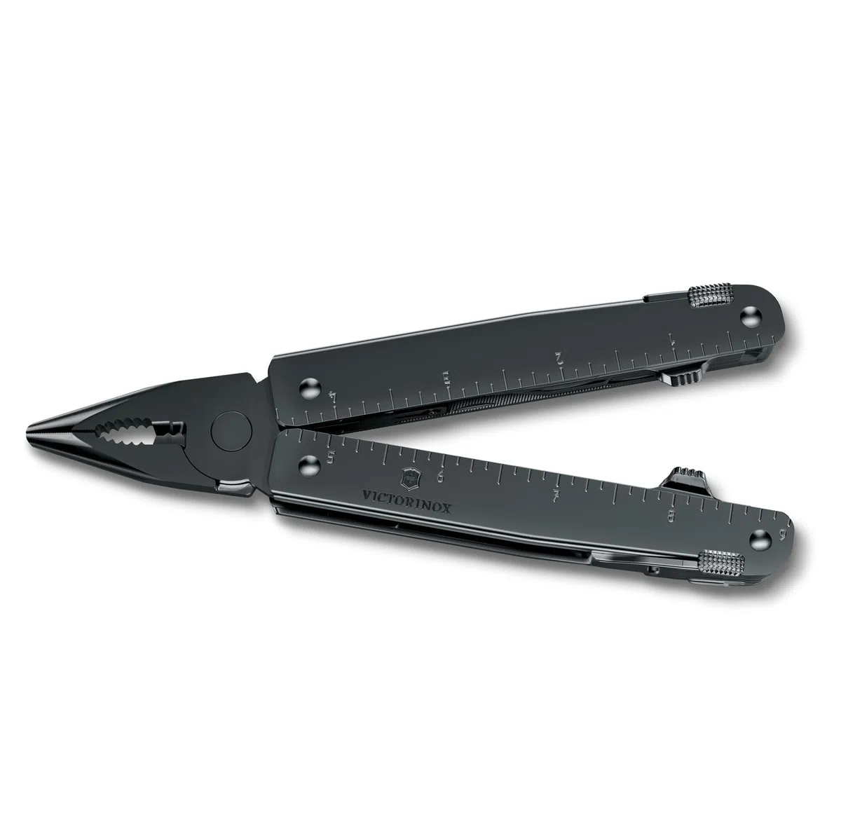 Victorinox Schweizer Taschenmesser Swiss Tool Spirit MXBS, 26 Funktionen, Multitool Inkl. Zange, Schraubendreher, Dosenöffner, Nylon-Gürteltasche, Schwarz