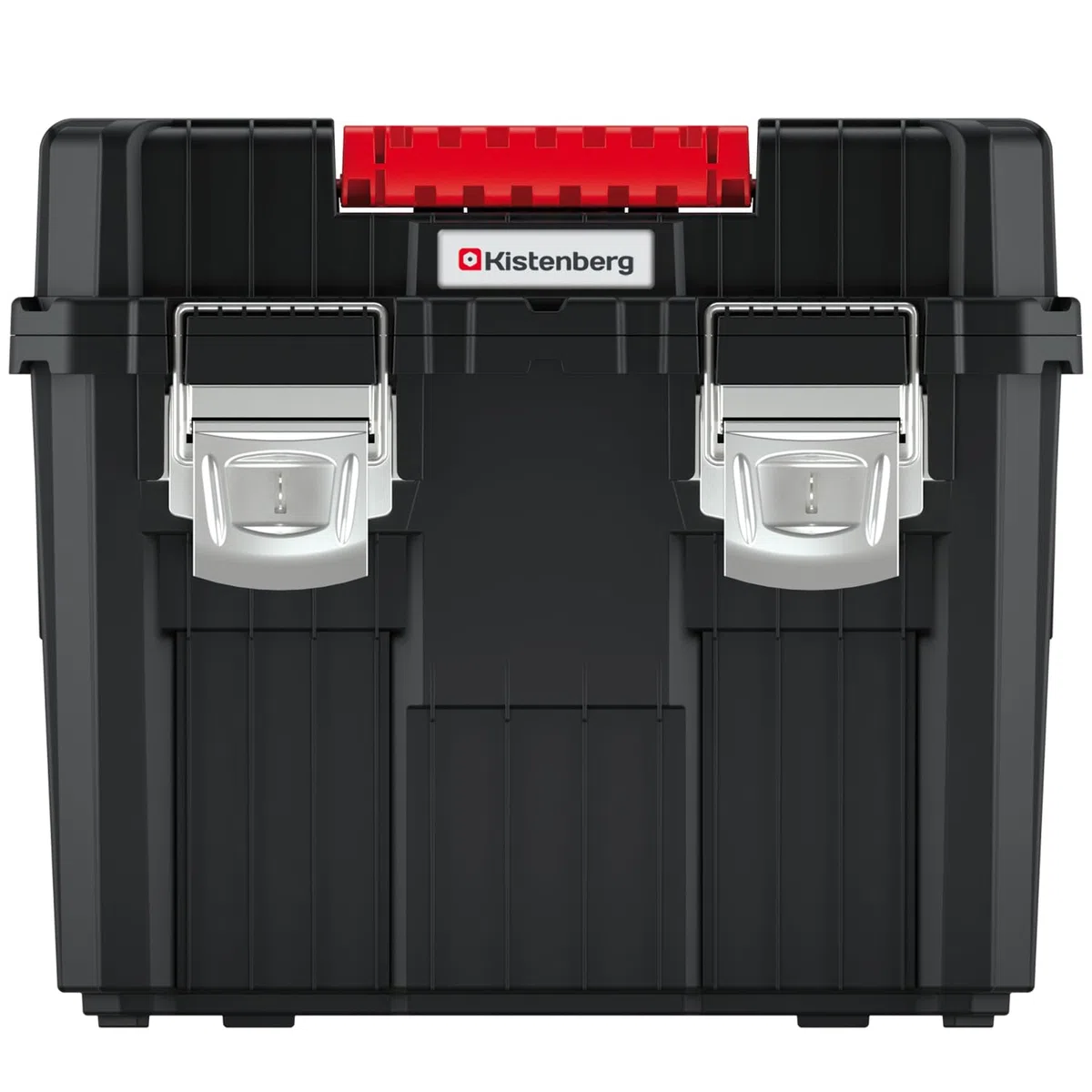 Kistenberg 2 in 1 Werkzeugtrolley Werkzeugkiste Werkzeugkasten Werkstattkoffer Rollende Werkstatt (Klemmverschlüssen, Organizer im Deckel, Staubdicht, 450 x 360 x 640 mm (Mit Metall-Verschluss)
