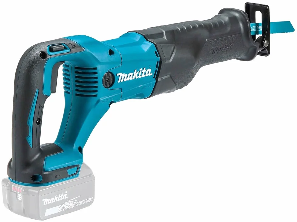 Makita DJR186ZK Akku-Reciprosäge 18 V im Transportkoffer (ohne Akku, ohne Ladegerät)