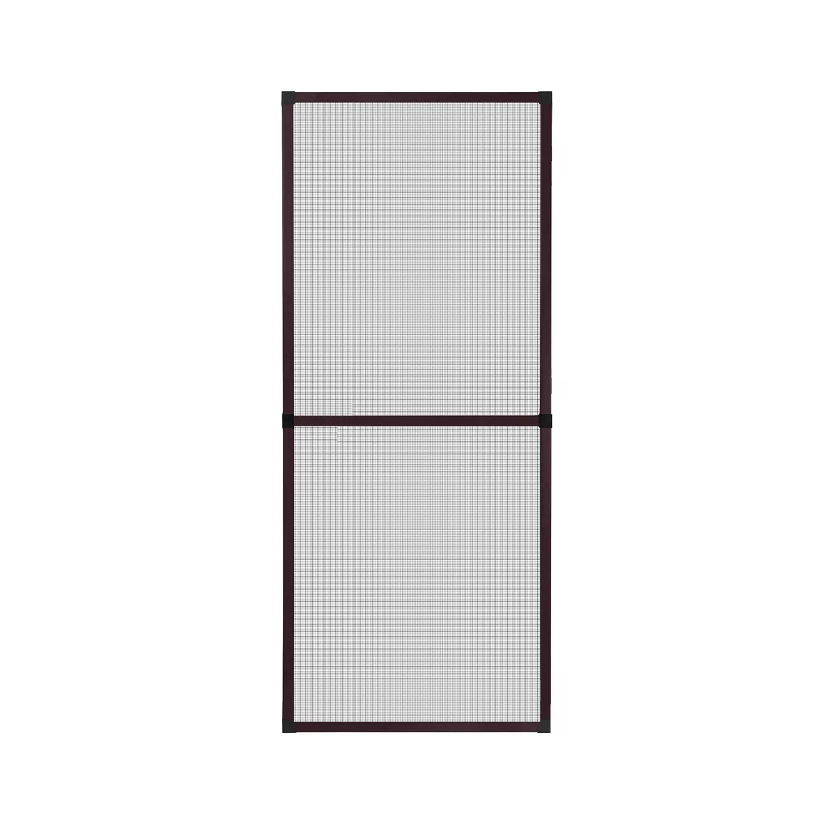APANA - Fenster Fliegengitter mit Alurahmen & robustem Fiberglasgewebe - Insektenschutz Fenster mit umlaufender Bürstendichtung - Fliegennetz Fenster Montage ohne Bohren (130 x 240 cm | Anthrazit)