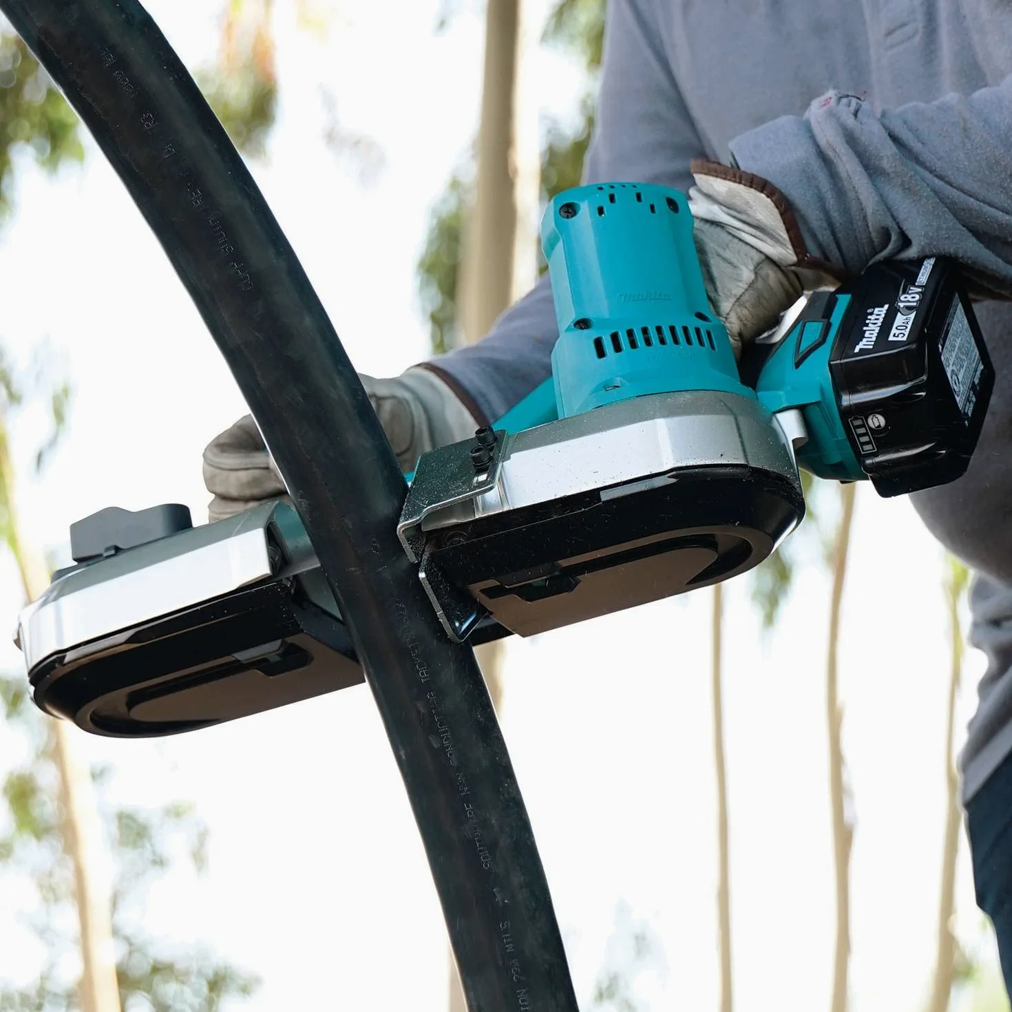 Makita DPB182Z Akku-Bandsäge 18 V (ohne Akku, ohne Ladegerät)