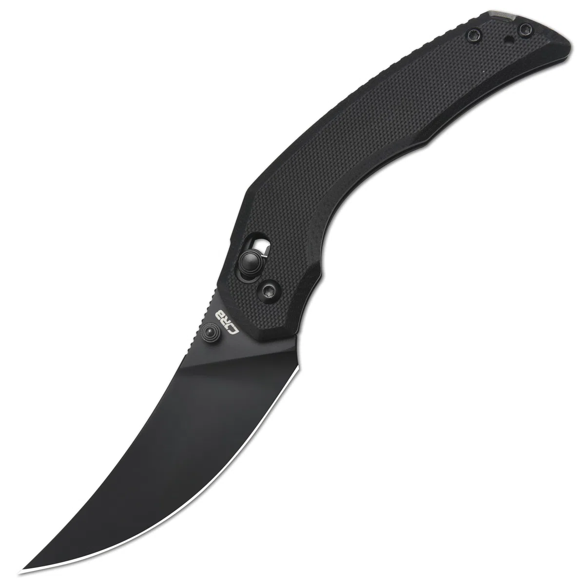 CJRB Nanner Taschenmesser mit 3,23" AR-RPM9 Stahlklinge, EDC Klappmesser mit G10 Griffschalen für Damen & Herren Camping Wandern, Design von Dustin Rhodes (J1955)