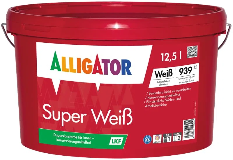 Alligator Super Weiß LEF, 12,5 L