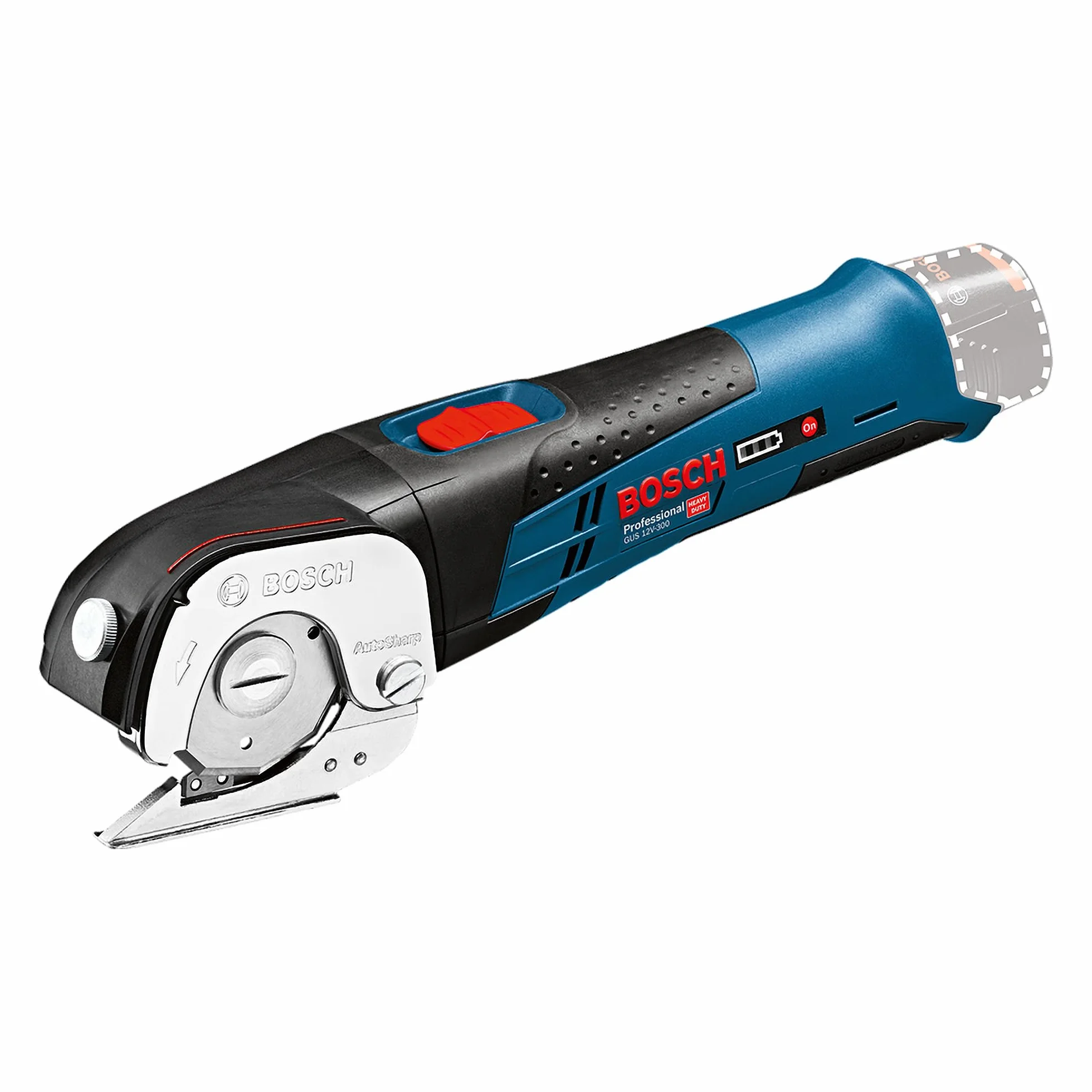 Bosch Professional 12V System Akku Universalschere GUS 12V-300 (ohne Akku/ Ladegerät)