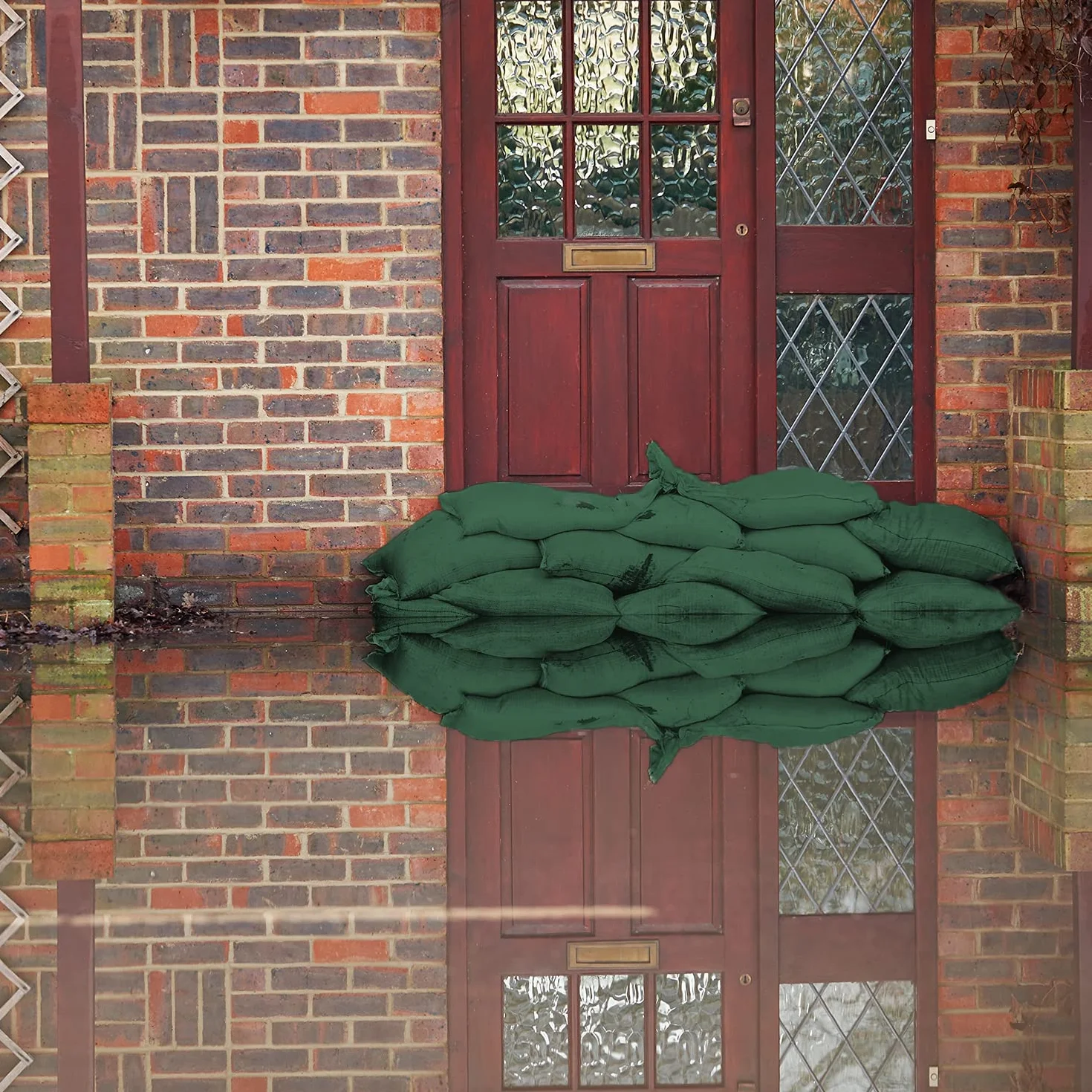20x Sandsäcke - Sandsack Hochwasserschutz – Silosandsäcke ungefüllt – Silosäcke Wassersperre Hochwasser (25 x 100 cm)