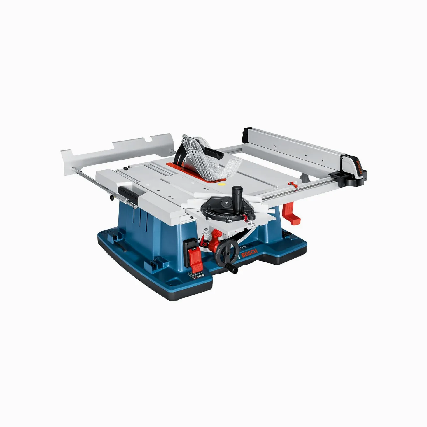 Bosch Professional Tischkreissäge GTS 10 XC (Sägeblatt-Ø: 254 mm, Sägeblattbohr-Ø: 30mm inkl. Absaugadapter, Parallelanschlag, Schiebestock, Winkelanschlag, Aufbewahrung für Sägeblatt)