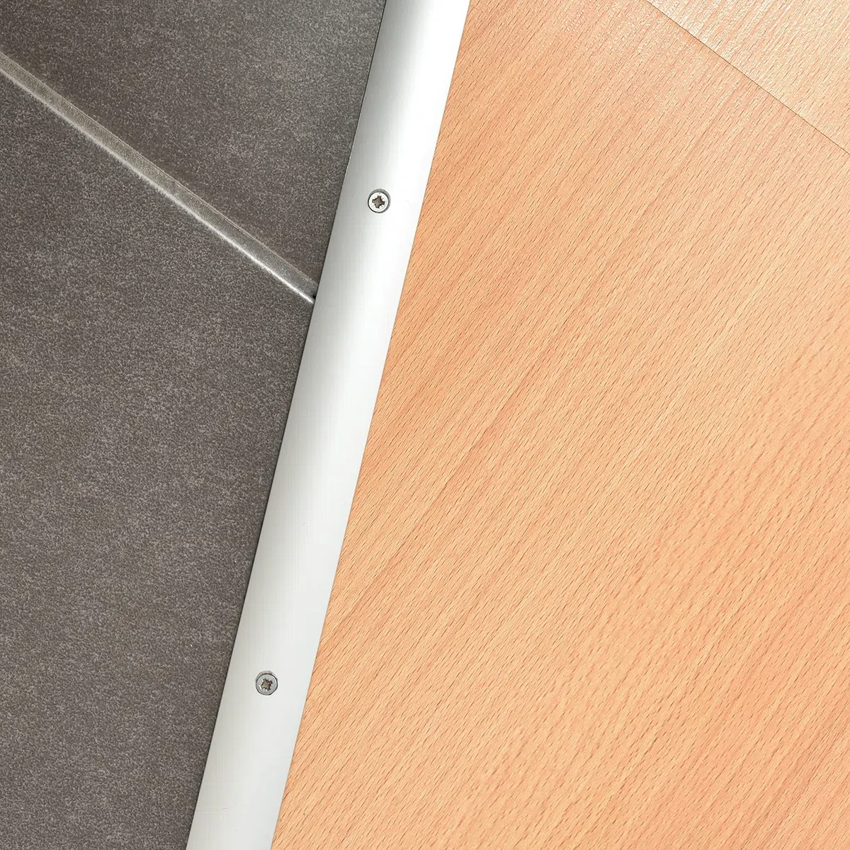 DQ-PP Winkelprofil | Profilmaße - 30mm x 30mm gebohrt inkl. Schrauben | Silber | 100cm | Aluminium | 1m | Winkelleiste | Abschlussprofil | Treppenkantenprofil | Treppenabschluss