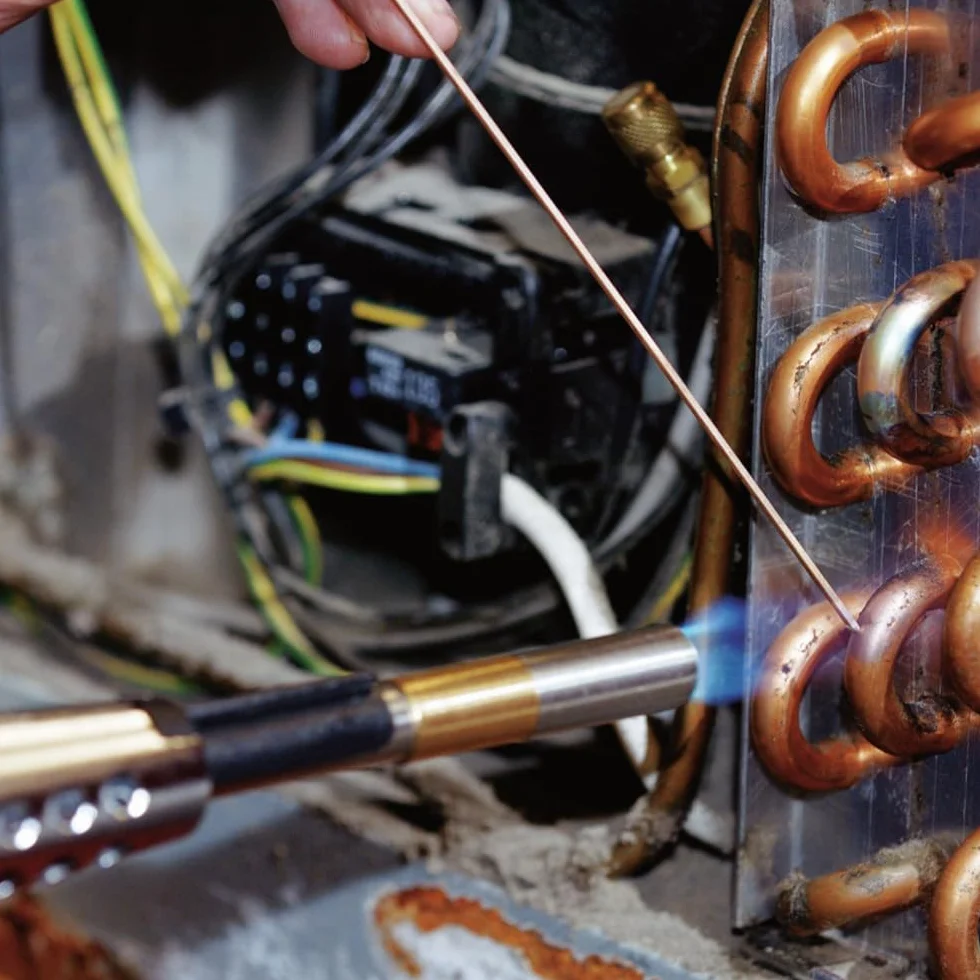ROTHENBERGER SUPER FIRE 3 m. Zyklonbrenner,7/16"-EU | 35436 | Effizientes Hartlöten bis 28 mm & Weichlötarbeiten bis 35 mm, Twist,N' Load"-System, Lötgerät, Hartlöten, Weichlöten
