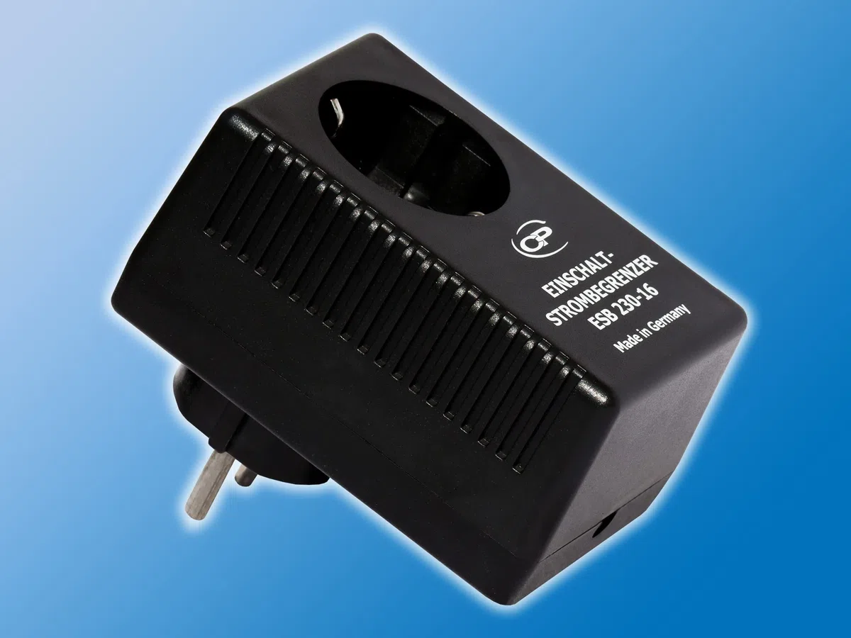 Einschaltstrombegrenzer ESB 230-16 230V 16A 3680W Anlaufstrombegrenzer - MADE IN GERMANY -