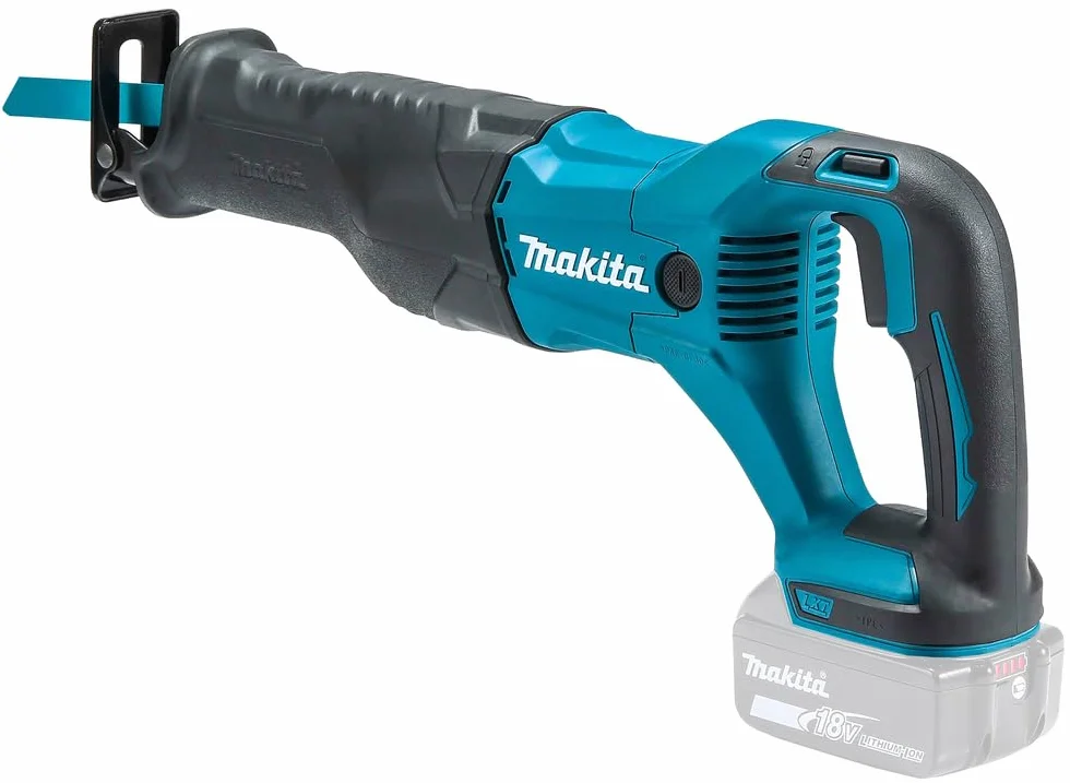 Makita DJR186ZK Akku-Reciprosäge 18 V im Transportkoffer (ohne Akku, ohne Ladegerät)