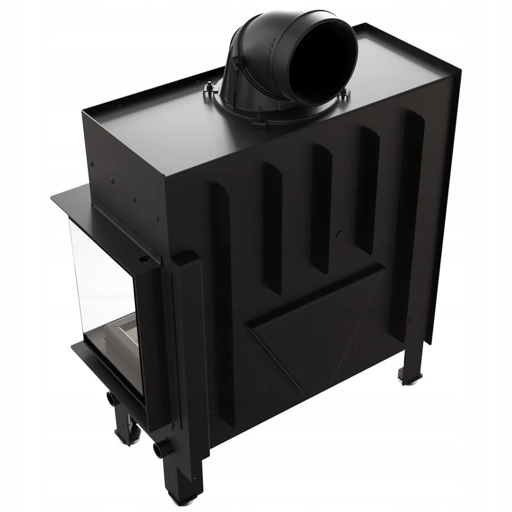 KRATKI Kamin aus Stahl 12 kw Floki L fi 200 Kamineinsatz BImSchV Stufe 2 EEK A