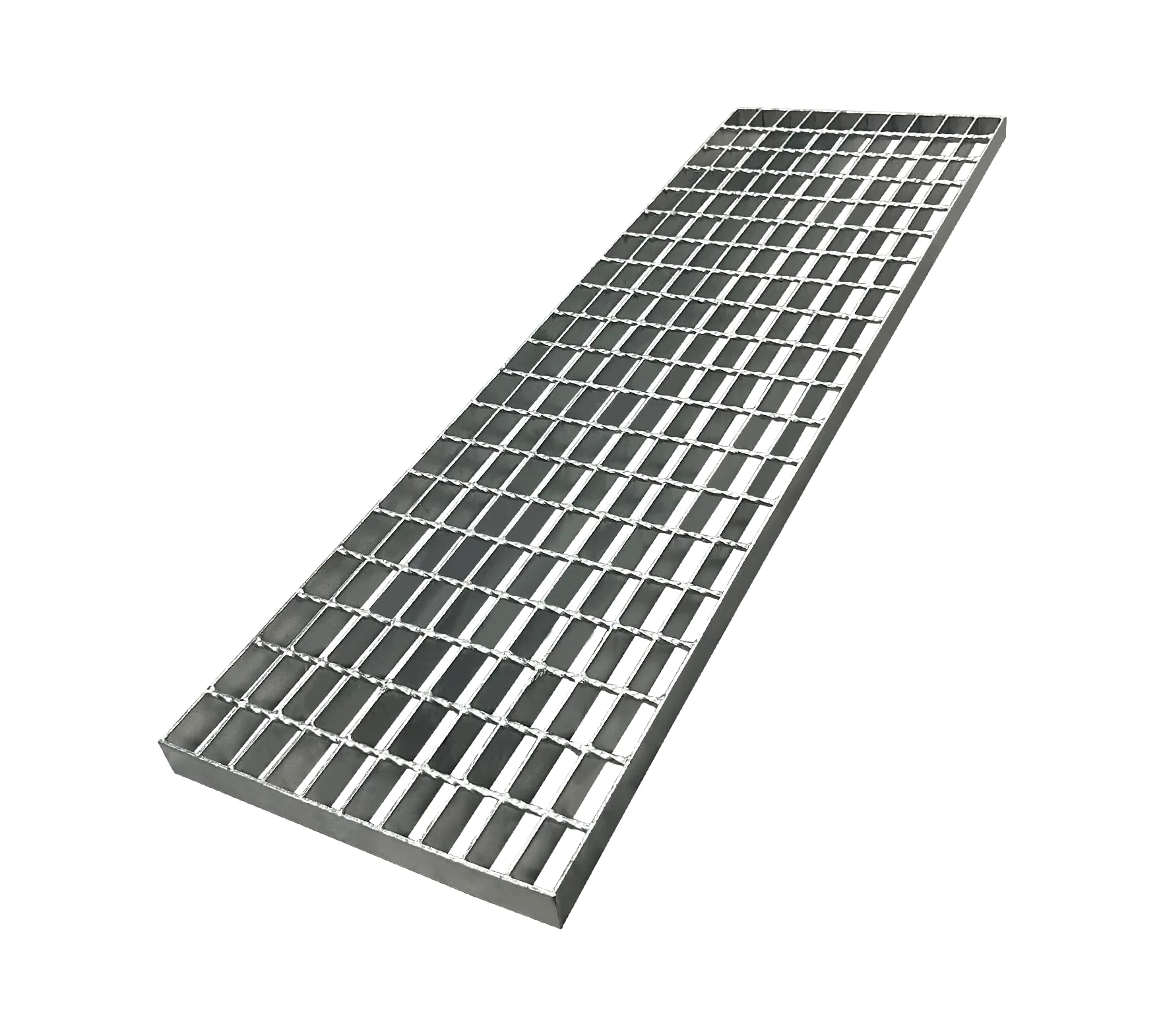Gitterrost Verzinkt 1000x300x32 mm Tragstab 32/3 mm B125 PKW-Befahrbar Garagenrost Abflussrost Trittrost Gitterroststufe Rinnenrost für Garageneinfahrt Werkshalle Feuerverzinkt