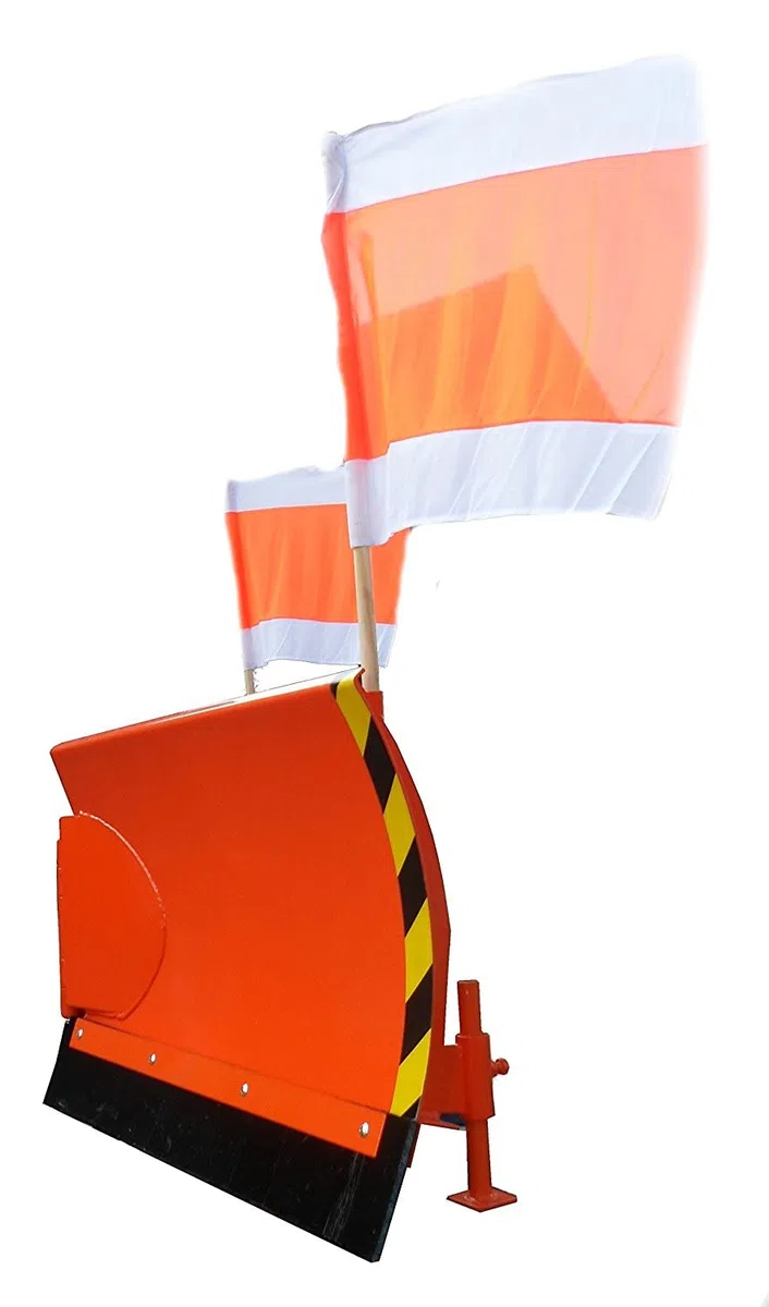 Schneeschild Schneepflug Vario für Gabelstapler Orange 225 cm inkl. Hydraulik