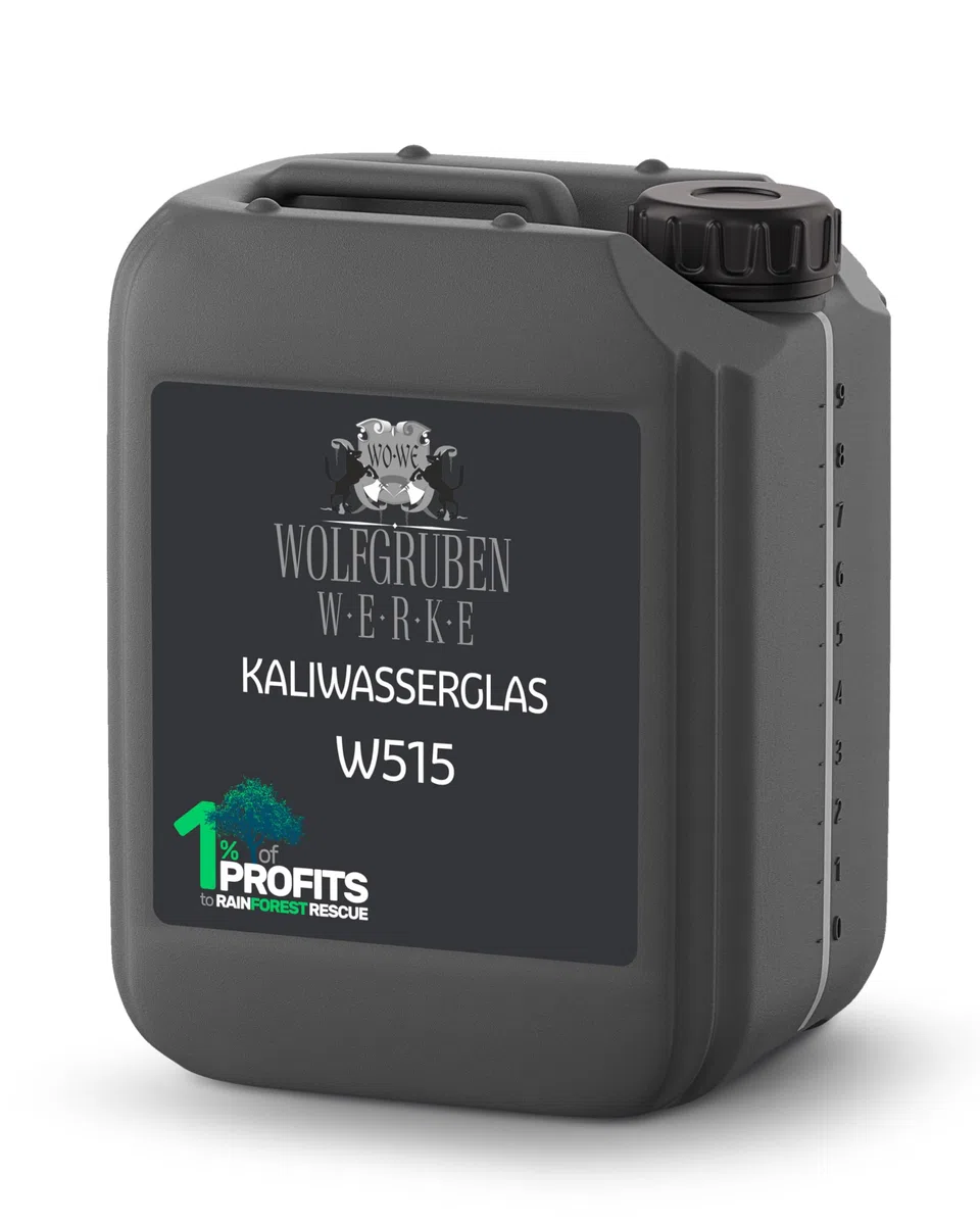 WO-WE Kaliwasserglas Haftgrund Bindemittel Versiegelung Wasserglas Mauerabdichtung W515-10L