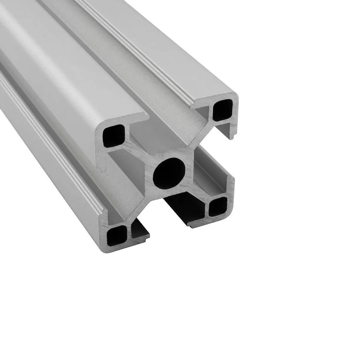 tktrading24 Alu Profil 12 Stück 30x30mm 2m System-, Montage-, Konstruktionsprofil Nut 8