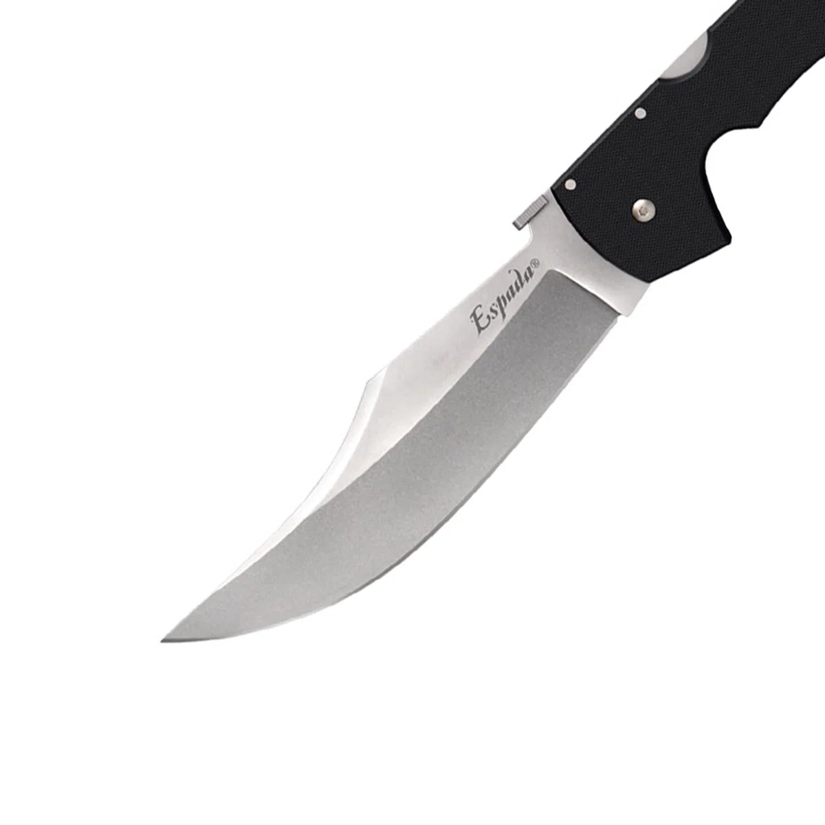 Cold 62MGB Steel, Taschenmesser, XL Espada Lockback, Klinge: 19,1 cm, G10, Schwarz, Klappmesser, Taschenclip, Stonewash