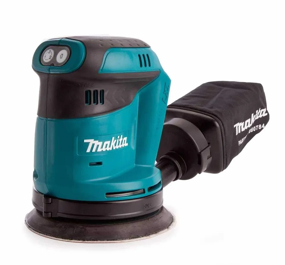 Makita DBO180Z Akku-Exzenterschleifer 18V, 125mm(ohne Akku, ohne Ladegerät)