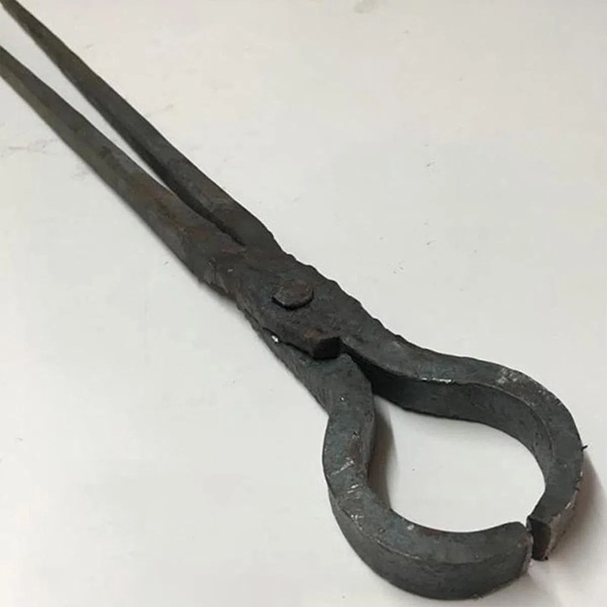 Schmiedezangen Schmiedezange Schmiedezange Rundzange Für Ambossmesserherstellung Schmiedezange 600 Mm 1,65 Kg Für Engineer Blacksmith Forge