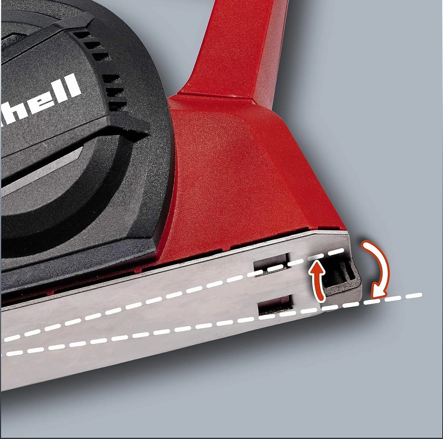 Einhell Elektrohobel TC-PL 750 (750 W, bis 2mm Spantiefe, große Messerwelle, automatischer Parkschuh, inkl. Parallel-/Falztiefenanschlag, Wendemesser)