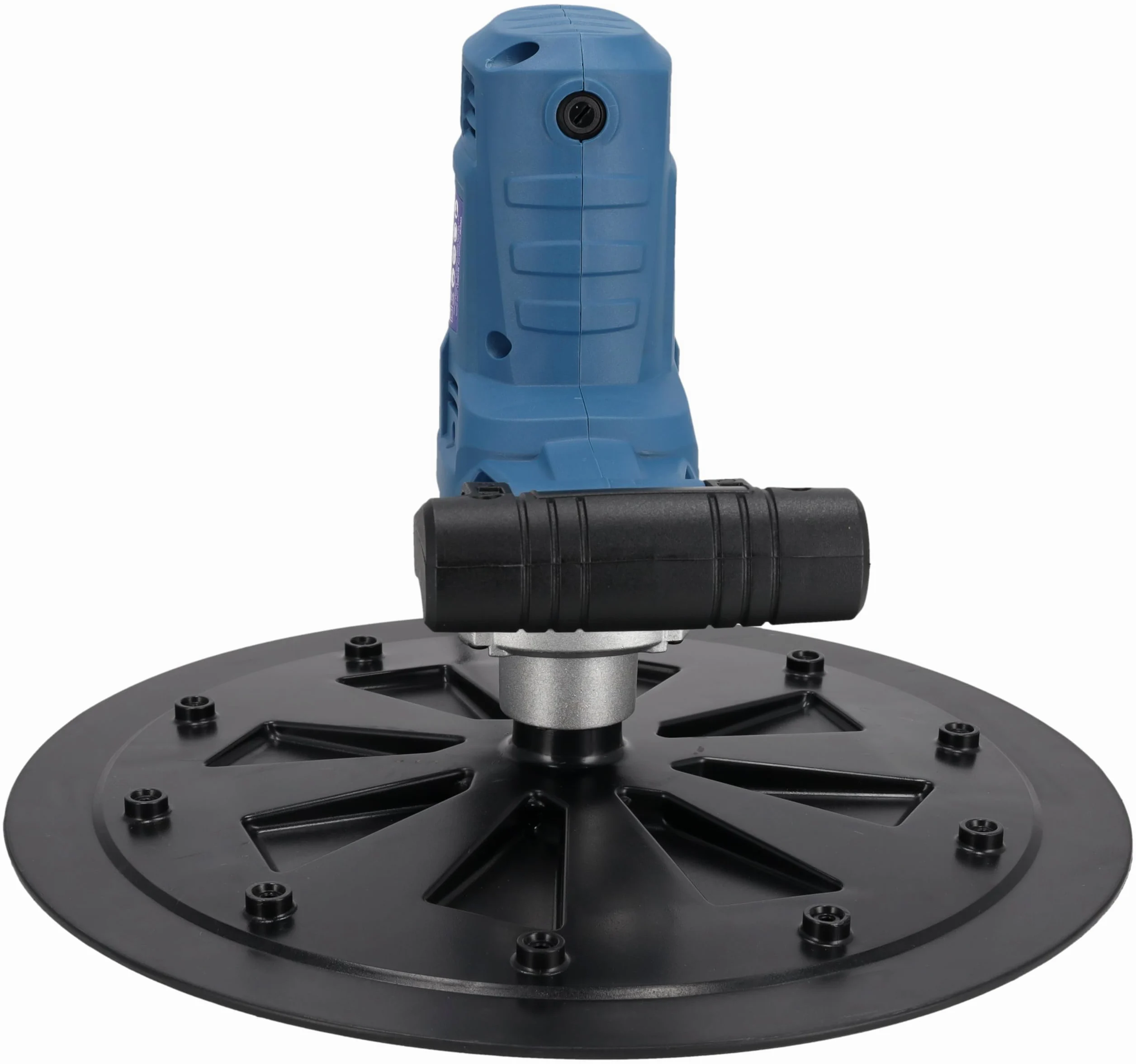 DEDRA Putzbearbeitungsmaschine stark 750 W, 375 mm, Schwamm, Papier, Schleifteller, langes Kabel 5m, 110 RPM, Gewicht 5,7kg einfacher und schneller Scheibenwechsel