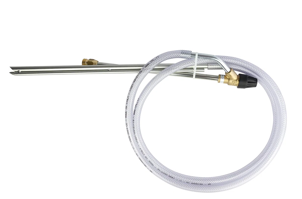 Nassstrahler | für u.a. Kränzle Hochdruckreiniger | bis 140 bar | Anschluss M22x1,5 AG | Set Nass-Sandstrahlgerät Sandstrahler