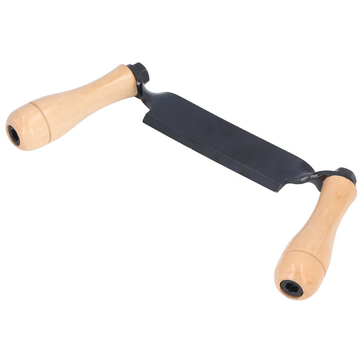 Gerades Ziehmesser Straight Draw Shave Tool 8 Zoll Holzbearbeitung Entrindungswerkzeug mit Holzgriff