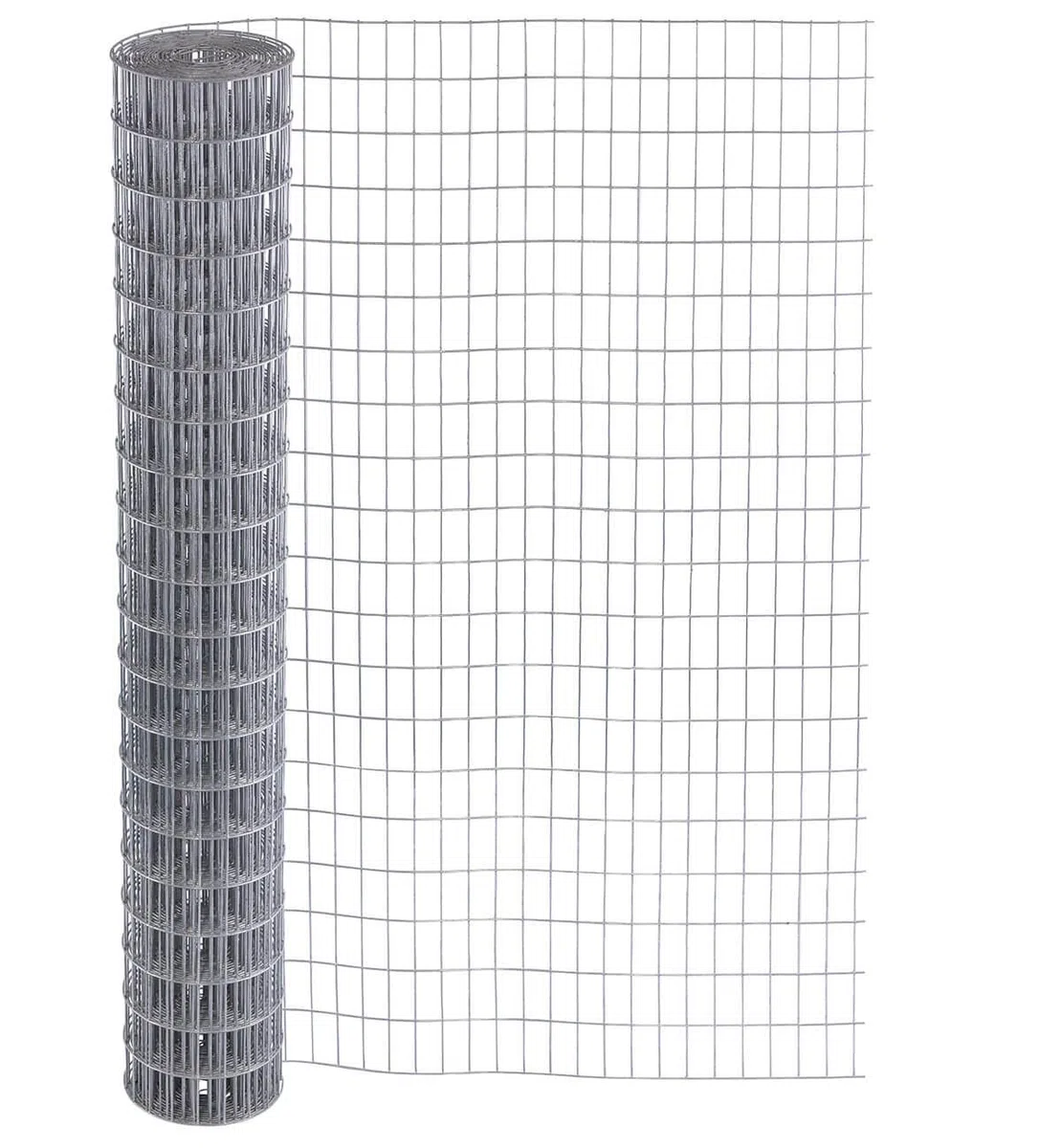 Garmix Marderzaun Verzinkt Maschendraht 4-Eck Drahtgitter 25x50mm (100cm x18m, 2,1mm)