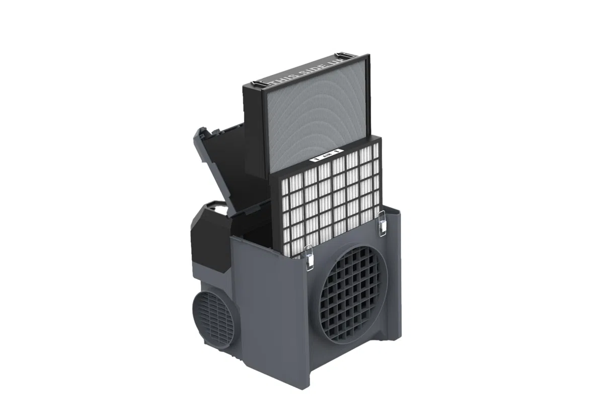 5er-Set Vorfilter für Grobschmutz für Starmix Aeroxx Luftreiniger für die Baustelle - Filterfläche 0,35 m²