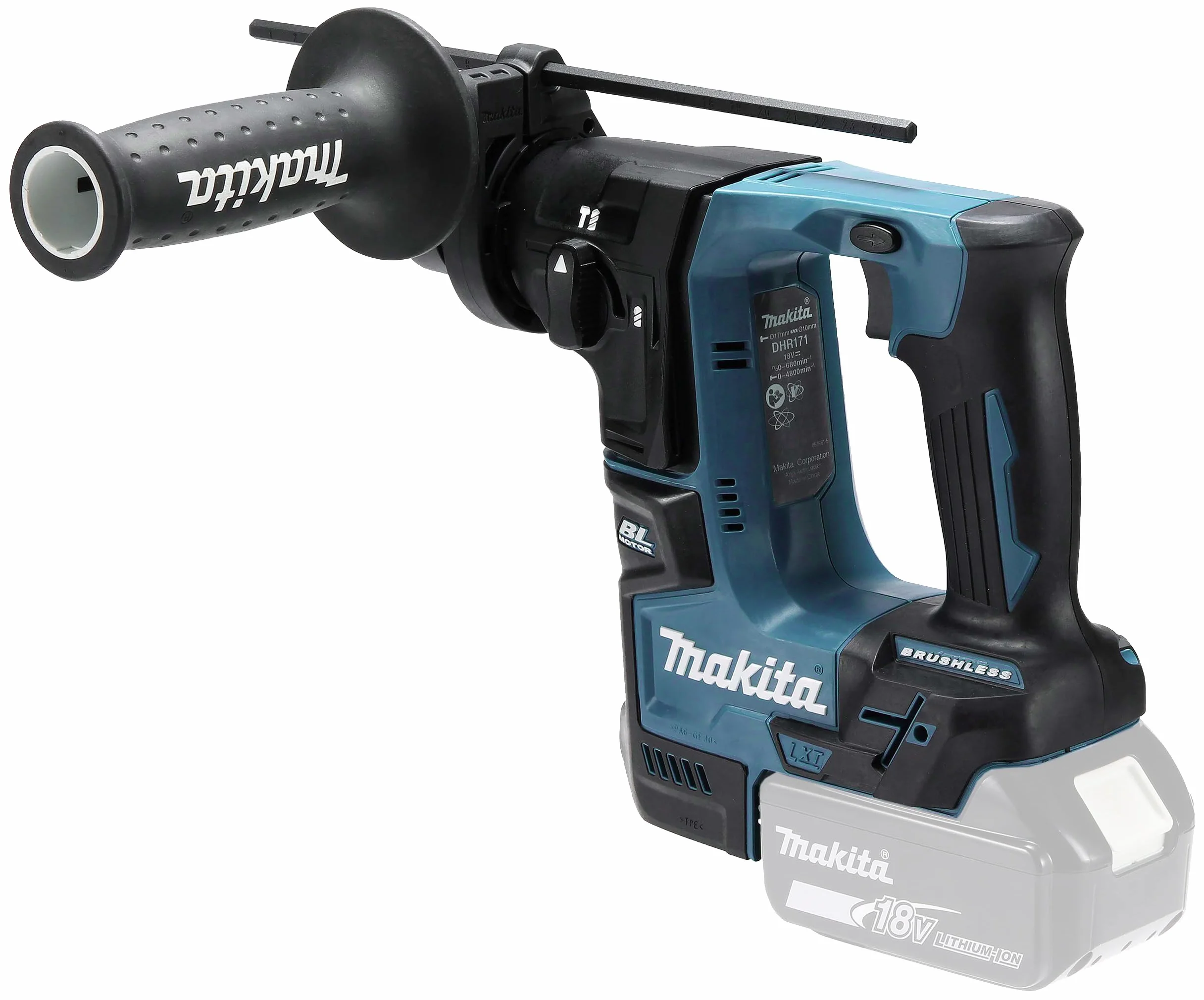 Makita DHR171Z Akku-Bohrhammer SDS-PLUS 18V (ohne Akku, ohne Ladegerät)