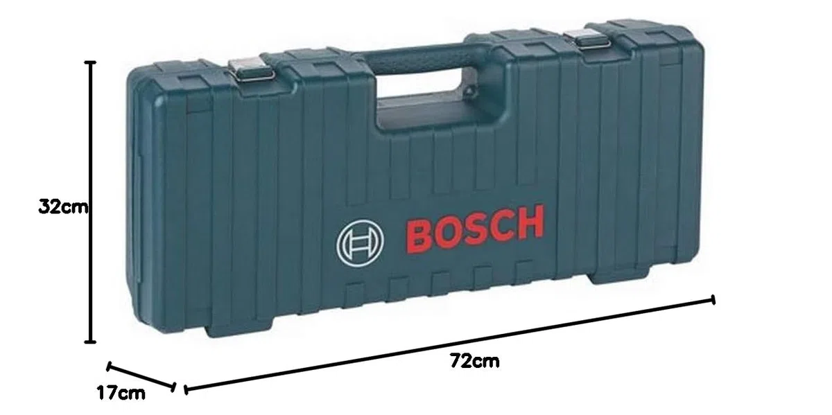 Bosch Professional 1x Kunststoffkoffer (721 x 317 x 170 mm, Zubehör für Exzenter-, Delta-, Schwing-, Band- und Winkelschleifer)