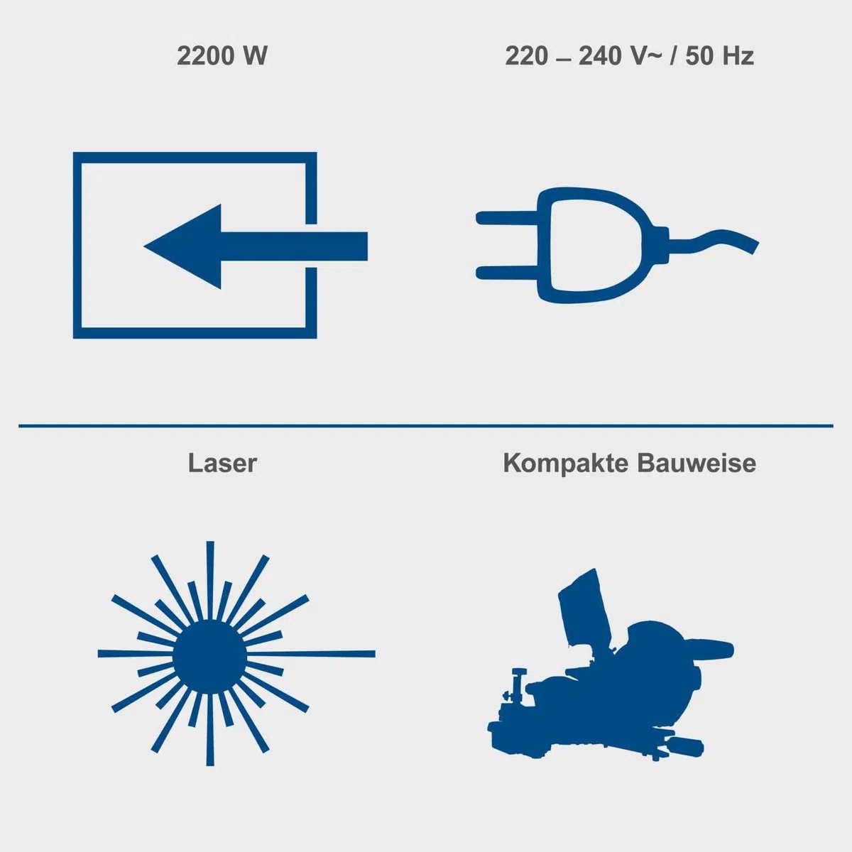 Scheppach Kappzugsäge HM254SPX inkl. 2.Sägeblatt - Ø254mm | 2200W Leistung | Schnittbreite/höhe 340x90mm | Laser & Staubbeutel | Aluauflagen, Drehtisch mit Schnellarretierung | Kappsäge Gehrungssäge