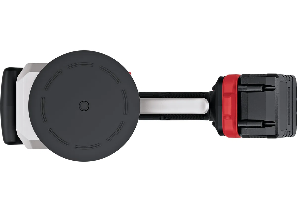 FLEX Akku-Fliesenrüttler TV 18-EC C 18 V Ø 120 mm bürstenloser Motor EMS LED Akkuanzeige Fliesenvibrator