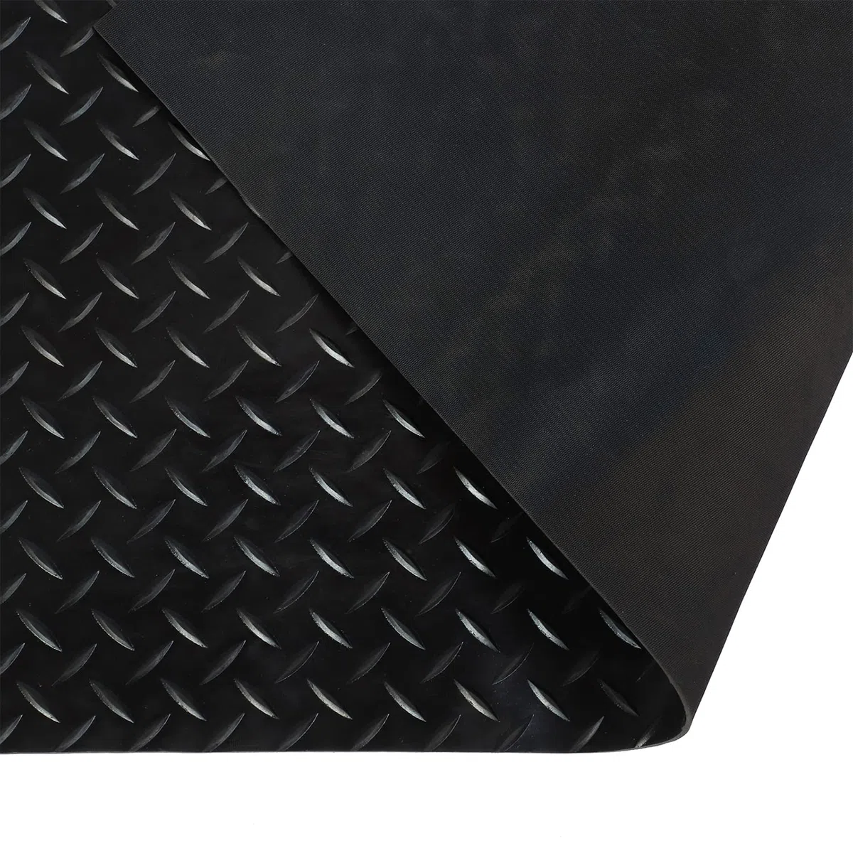 Nisorpa Gummimatten 300 x 150cm Gummimatte Meterware 3mm Dicke Gummiläufer Bodenmatte Schutzmatte Antirutschmatte Bodenschutzmatte Gummi Matte für Keller, Werkstatt, Garage