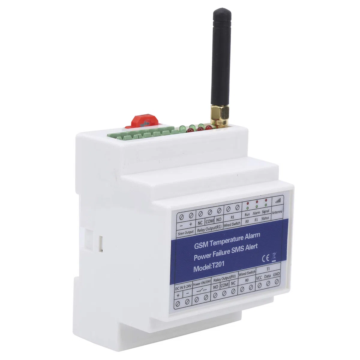 Sonew GSM Fernschalter, GSM Modul SMS Controller Alarm Temperatur Alarm Leistungsstatus Überwachung Timer-Bericht des Fernrelais Schalters