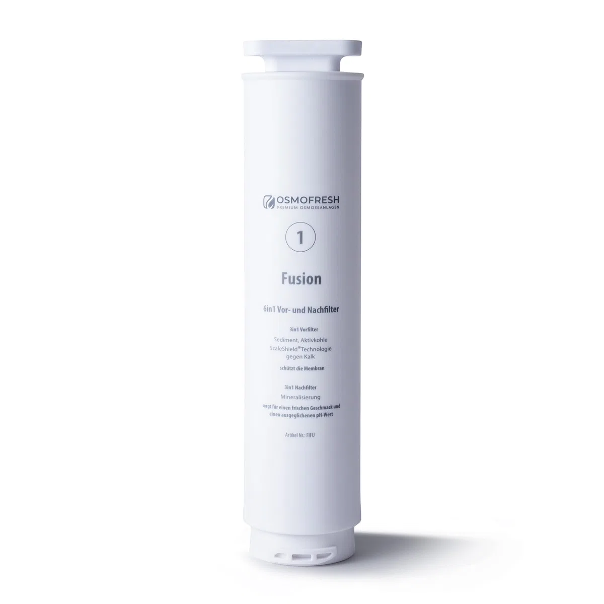 OsmoFresh Filter Osmoseanlage Fusion | 6in1 Filter (3in1 Vorfilter und 3in1 Nachfilter) | passend für Fusion Ice, Fusion Stream und Fusion Air | Wechsel 6 Monate | TÜV geprüft