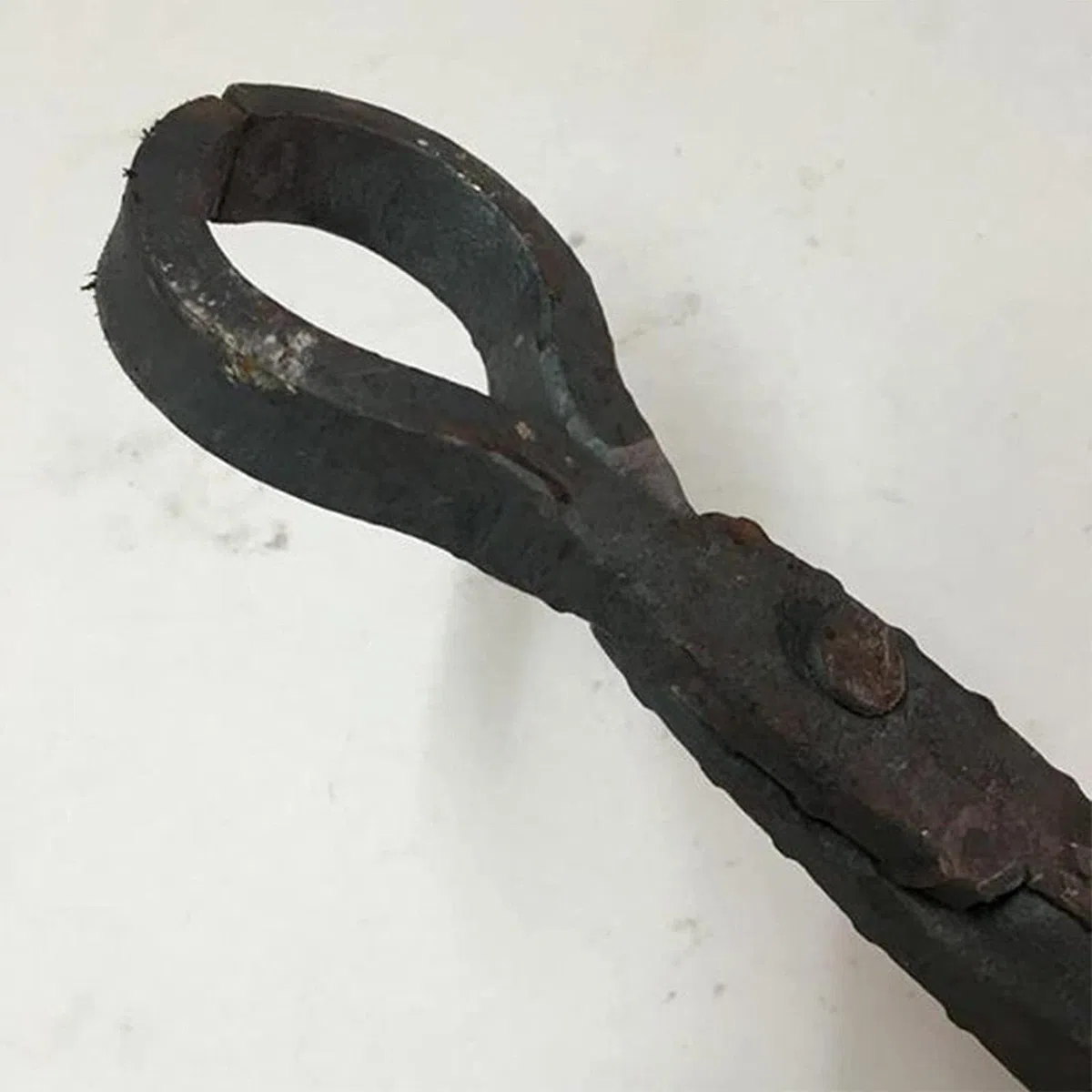 Schmiedezangen Schmiedezange Schmiedezange Rundzange Für Ambossmesserherstellung Schmiedezange 600 Mm 1,65 Kg Für Engineer Blacksmith Forge