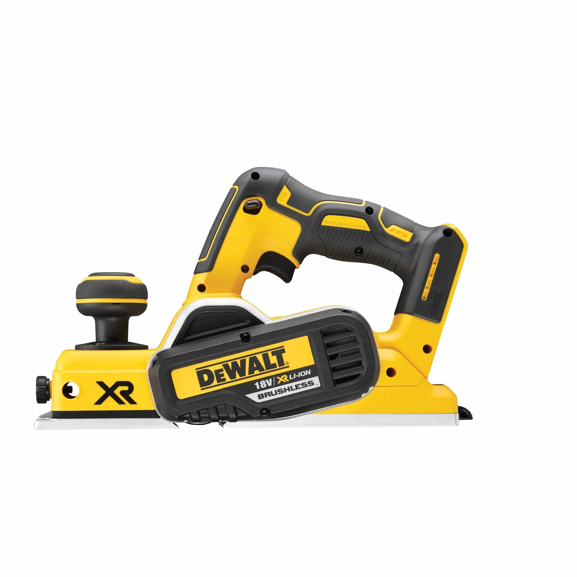 DEWALT DCP580N 18 V, XR Li-ion Brushless Cordless Planer, Gelb