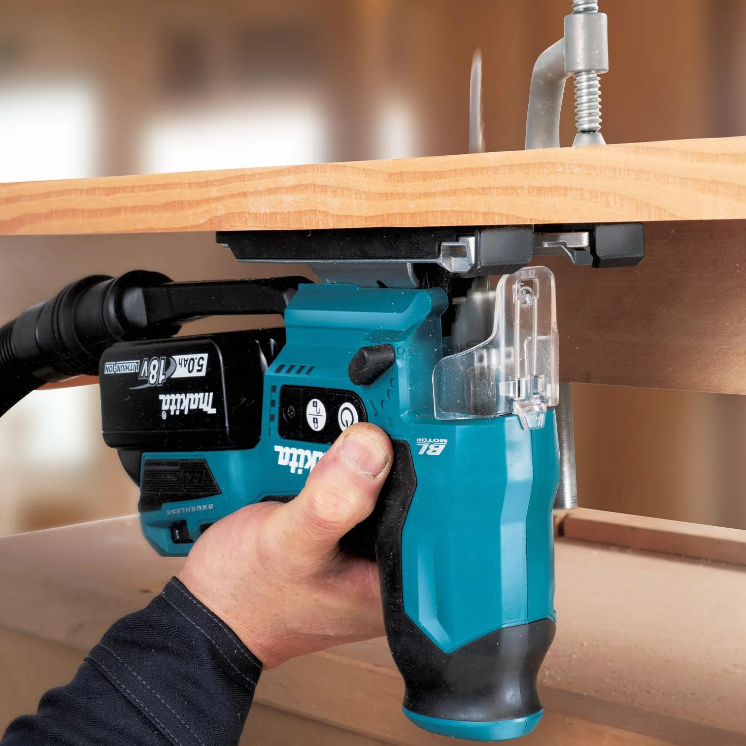 Makita DJV185Z Akku-Pendelhubstichsäge 18V (ohne Akku, ohne Ladegerät)