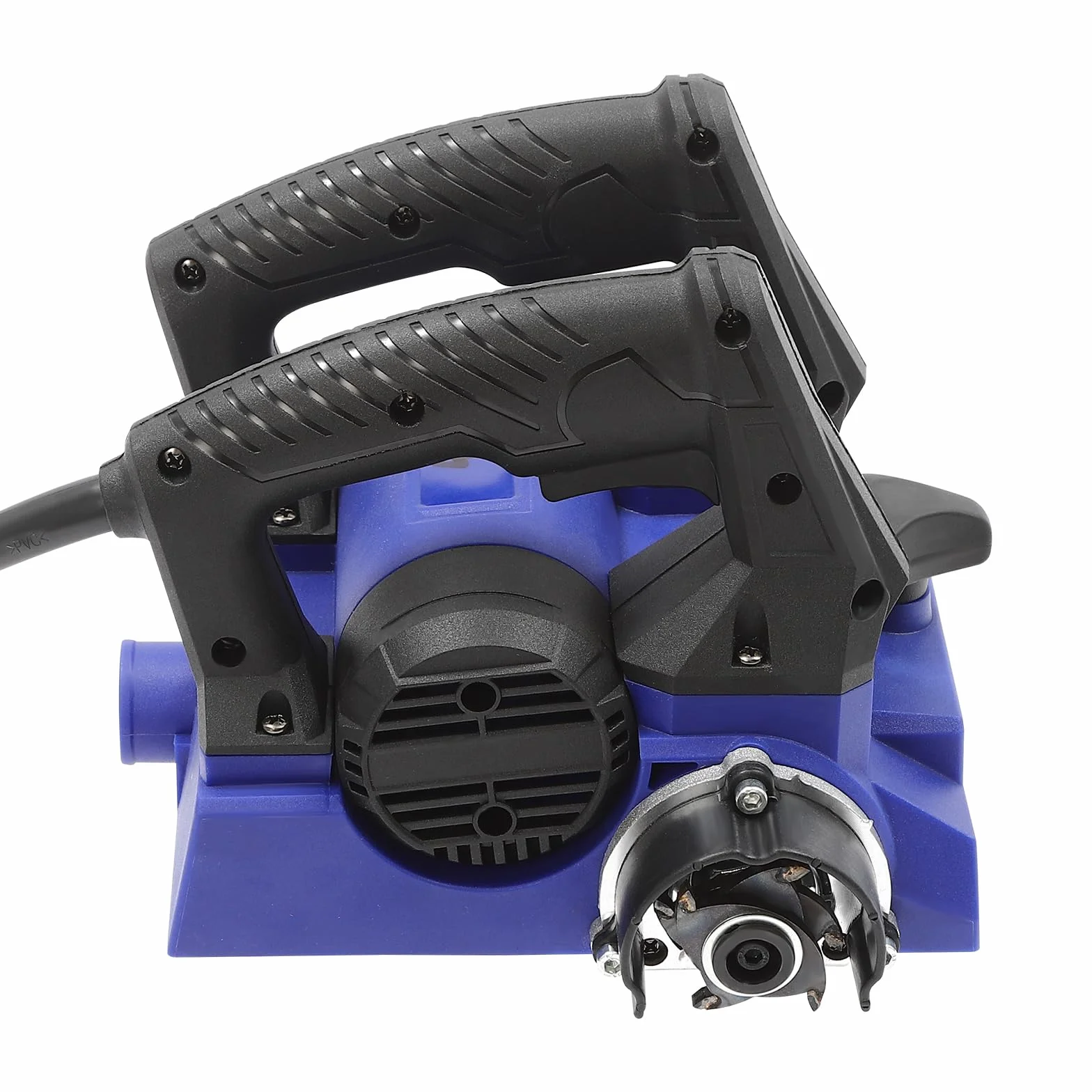 1300W Elektrischer Wandhobel,Schleifer Putzfräse Mauerfräse Estrichfräse Mauer Fräse Sanierungsfräse Betonschleifer Betonfräse von 1000 bis 4000RPM,Wand Schleifer Hobeltiefe 1-4 mm (Blau)