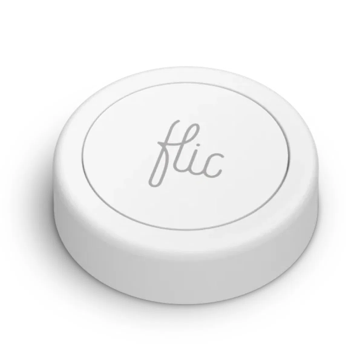 Flic 2 Smart Button - 1er-Pack Flic 2 Tasten - Smart Home Control Buttons – funktioniert mit Hue, LIFX, IKEA Trådfri, Sonos, Spotify, IFTTT und vieles mehr weiß