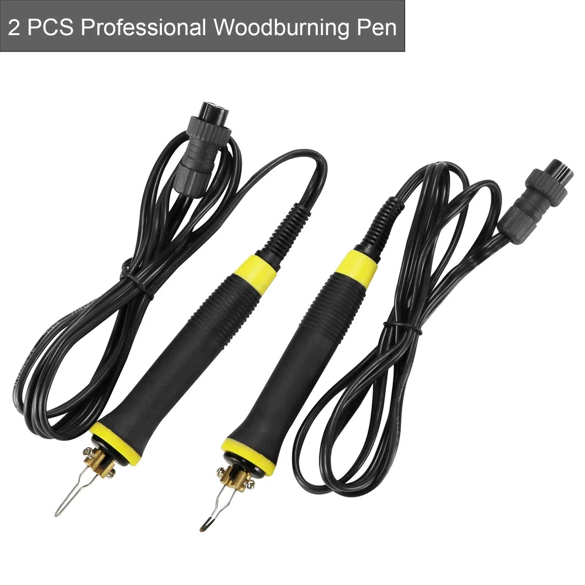 Brennstation Brandmalerei Brandmalstation mit 2 Brennstift, Profi - Brandmalgerät für alle Holzbrandarbeiten, (100W, 23 x Brennschleifen,100℃ - 780 ℃)