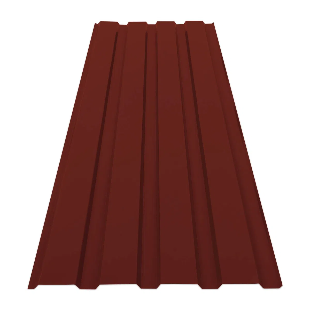 KARAT Trapezblech Set 115x45 cm 7,7 m² Stärke 0,25 mm Stahlblech Dachplatten Wandverkleidung Rot