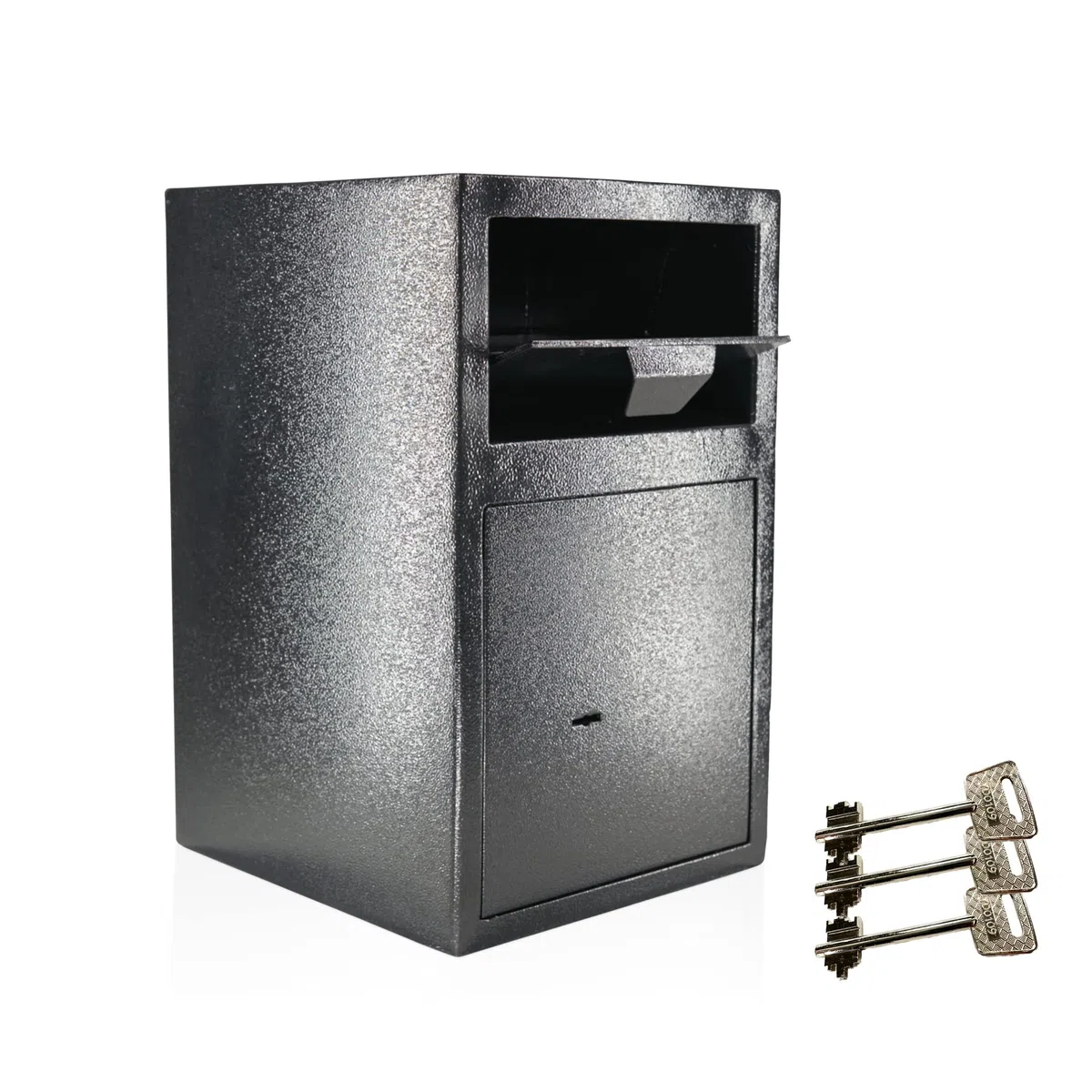Einwurftresor mit Einwurfklappe | Autohaustresor | Tresor mit 3 x Schlüsseln | Depositsafe