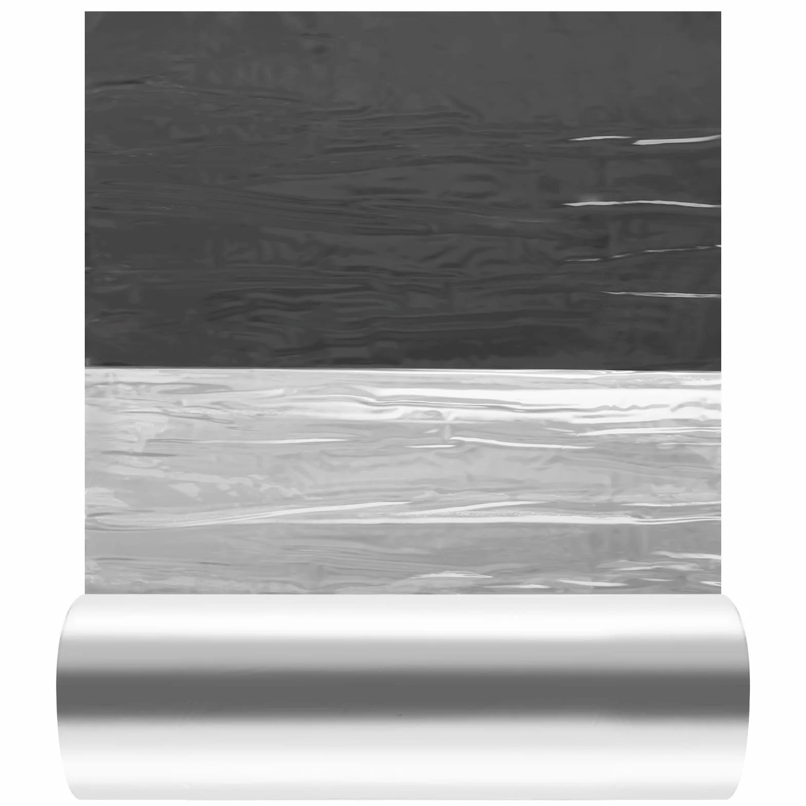 Dachfolie Aluminium Selbstklebend 5m², Selbstklebende Dachbahn mit Starkem Bitumenkleber, Dachbahn Folie selbstklebend für Schuppen, für Gartenhaus & Carport, 1 x 5m (Silber)