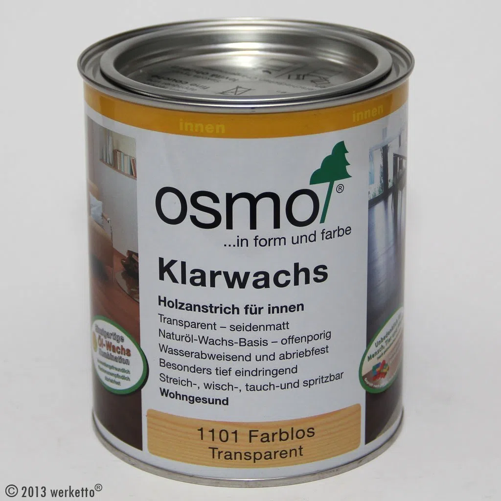 OSMO Klarwachs 2,5 Liter Farblos 1101