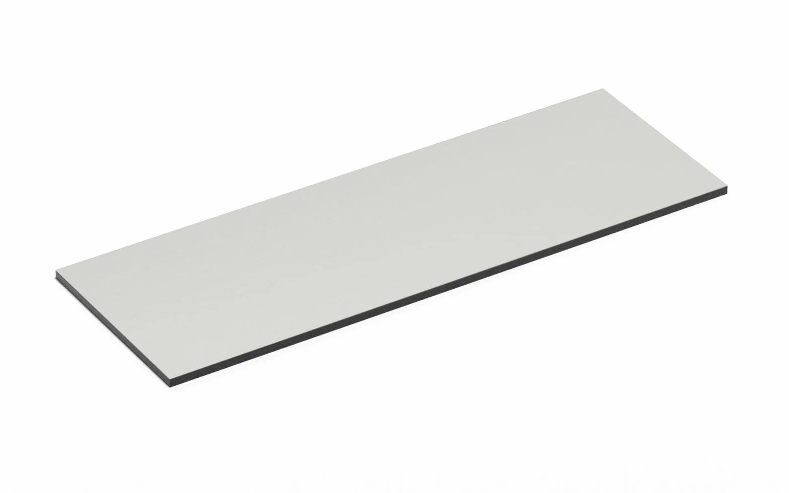 Platten HPL 85x30 cm - 12 mm dick (Grau), langlebig,Solide, feuchtigkeitsbeständig, Vollkernplatten, Badezimmerarbeitsplatte, Arbeitsplatte