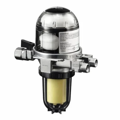 Oventrop Ölfilter/Entlüfter Toc-Duo-3 SIKU 25-40my mit integrierter Absperrung 2142732