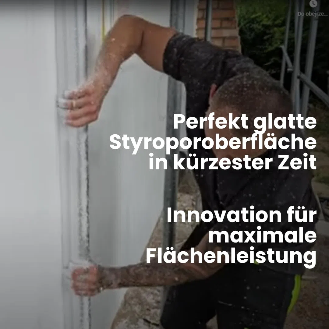 1600mm Styropor - Schleifbrett aus Aluminium - Extra Lang – Raspelbrett zum Nivellieren von Styroporplattenstößen – Schnell große Flächen glätten