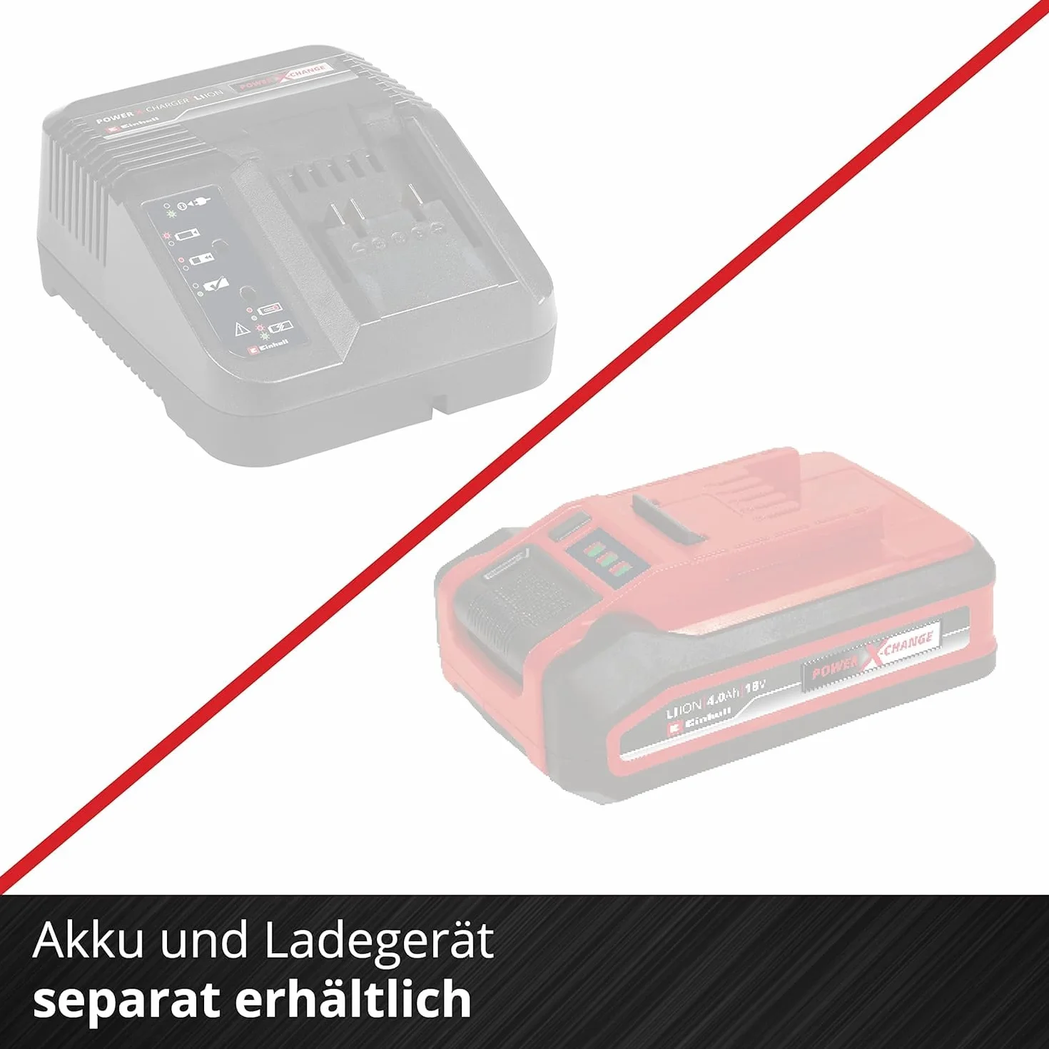 Einhell Akku-Exzenterschleifer TE-RS 18 Li-Solo Power X-Change (Lithium-Ionen, Drehzahl-Elektronik, Mikro-Kletthaftung, inkl. 1x Schleifpapier P80, ohne Akku und Ladegerät)