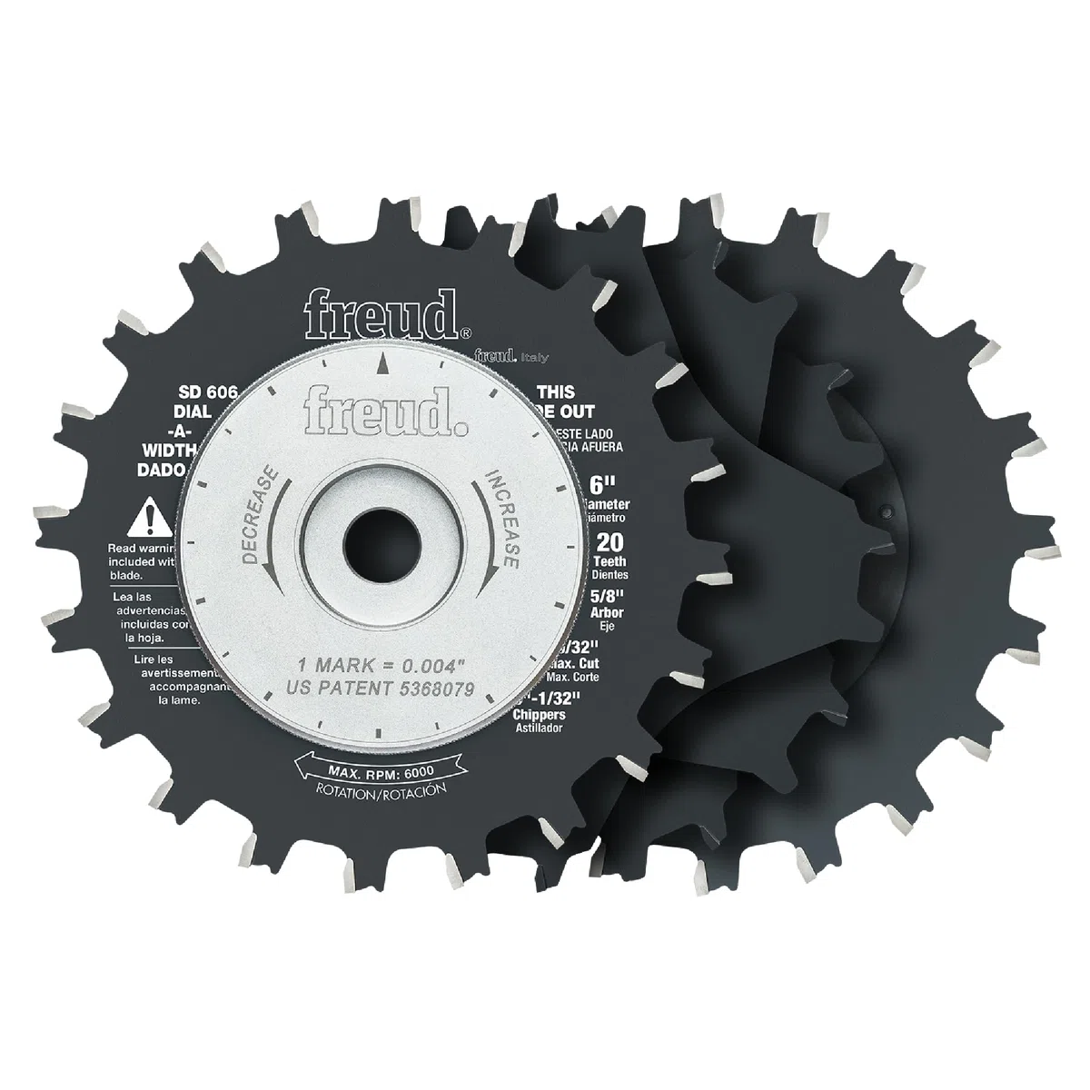 Freud SD606 Dado, 15,2 cm, Zifferblatt, mehrfarbig, Einheitsgröße